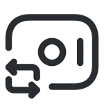 Money Change SVG Icon